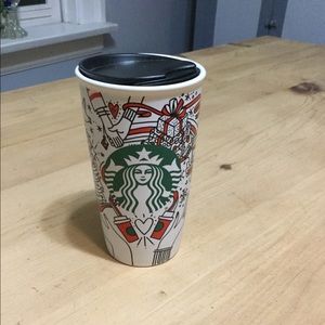 Starbucks 2017 Christmas Travel Mug, Mermaid